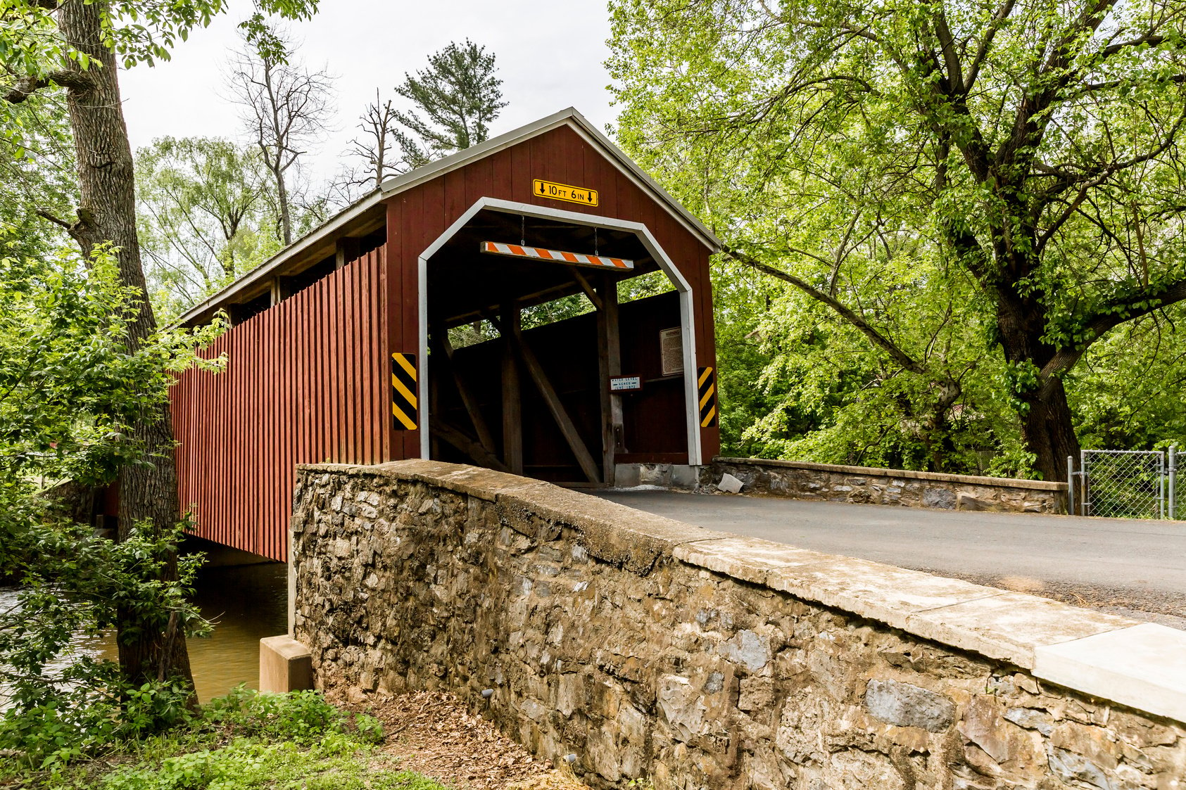 Bucher's Mill Covered Bridge, Lancaster County Pennsylvania